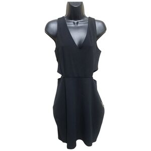 Little Black Dress With Curouts On The Sides